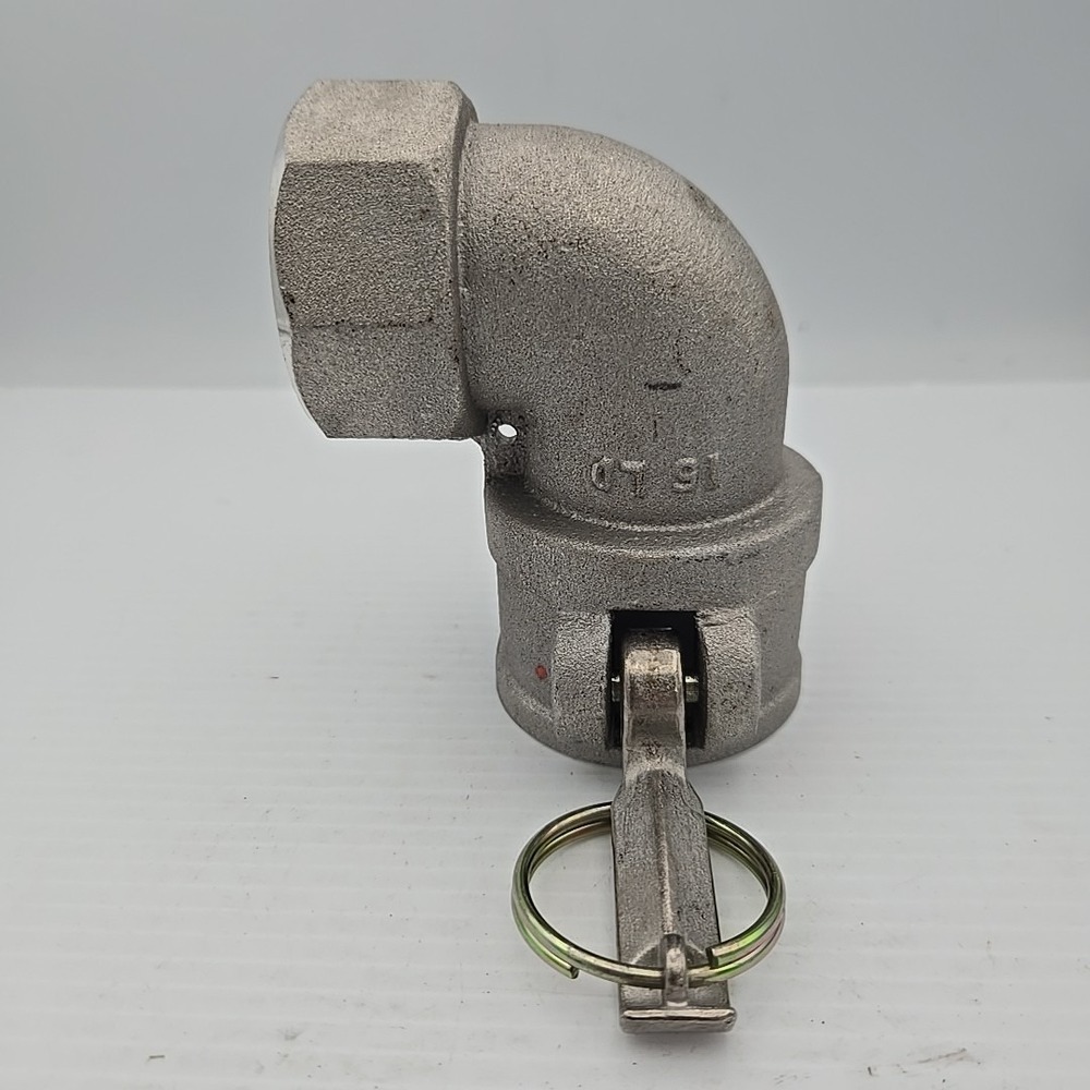 PT 62481500, 90° Elbow Coupler x‎ Female NPT, 1-1/2", 15LD